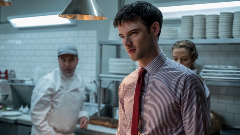 Actor Tom Sturridge in Sweetbitter