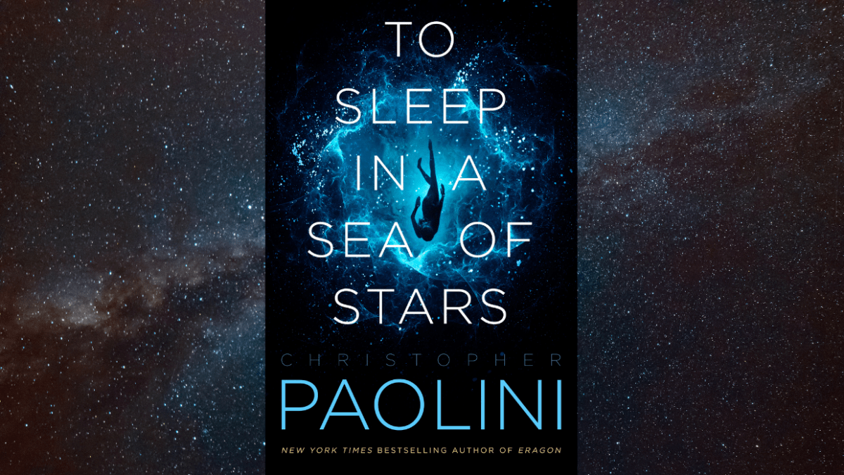 The Cover for Christopher Paolini's To Sleep in a Sea of Stars