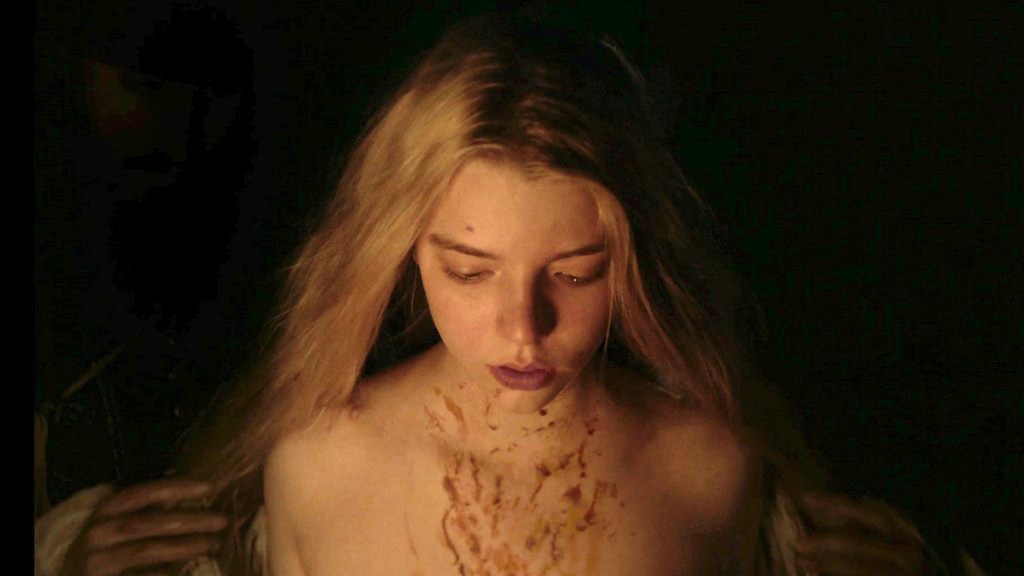 Anya Taylor-Joy en la película de brujas 