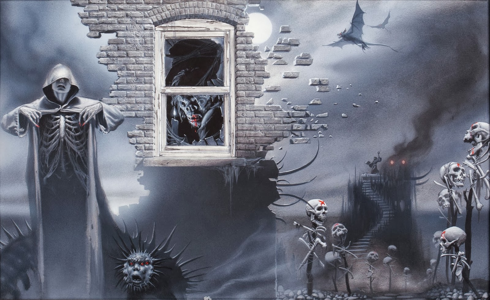 Horror Animation: UK TV Show – Countdown – reveals the gruesome, flesh shredding face of H.P. Lovecraft's Mythos with a quivering nod to Carpenter's The Thing