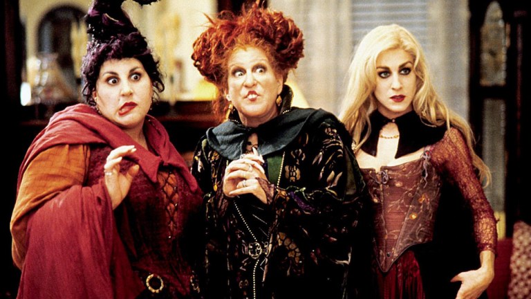 Bette Midler and Sarah Jessica Parker in Hocus Pocus