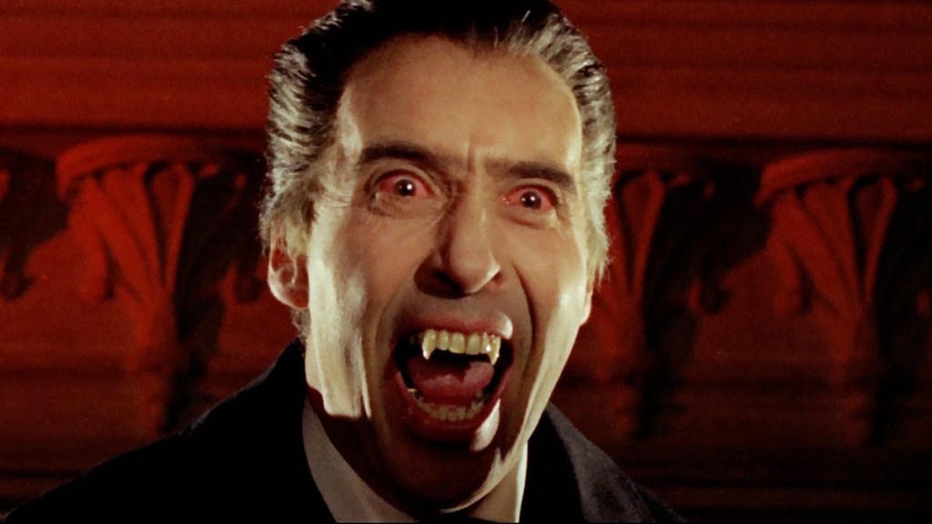 Christopher Lee in Horror of Dracula