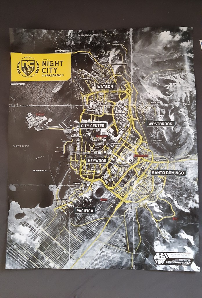 Cyberpunk 2077 Map
