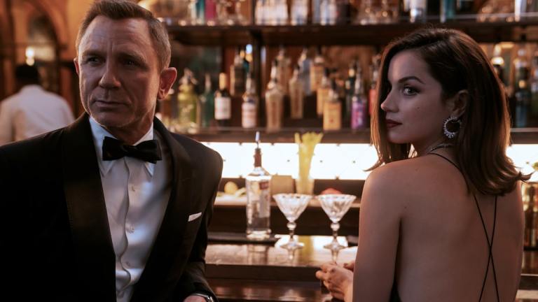 Daniel Craig and Ana De Armas in No Time to Die