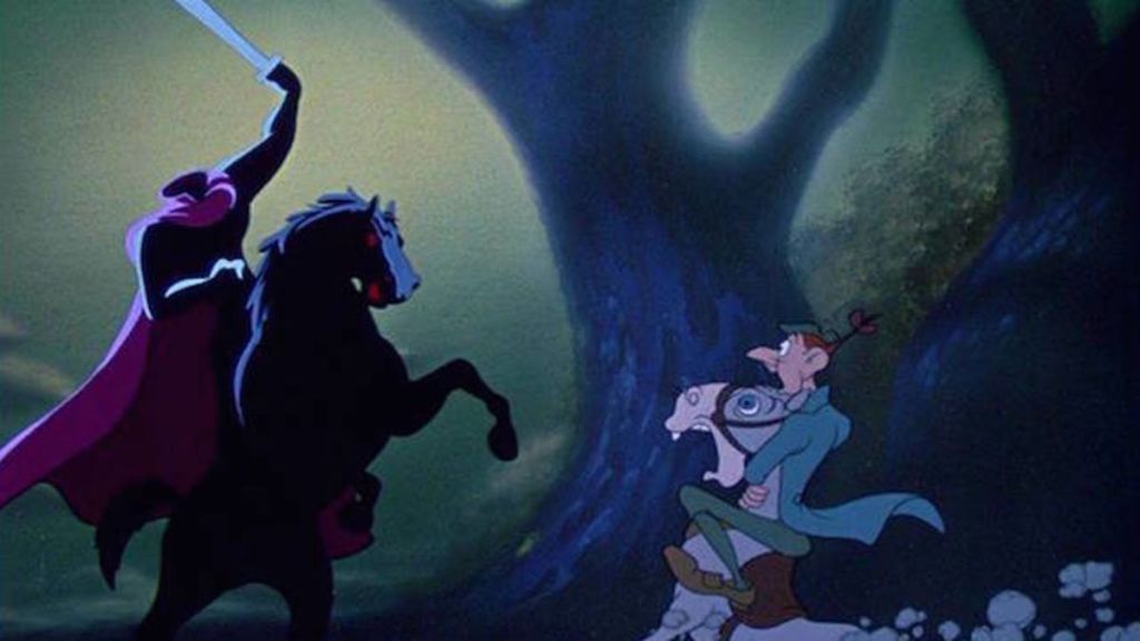 Disney's The Legend of Sleepy Hollow and Ichabod Crane