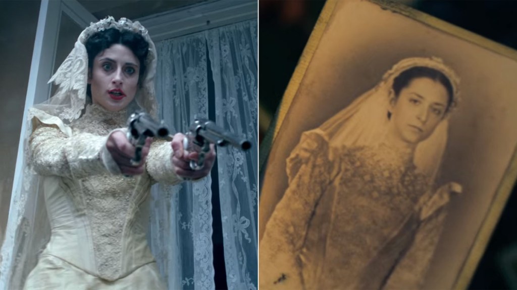 Sherlock The Abominable Bride Dracula The Rules of the Beast wedding dress screengrab