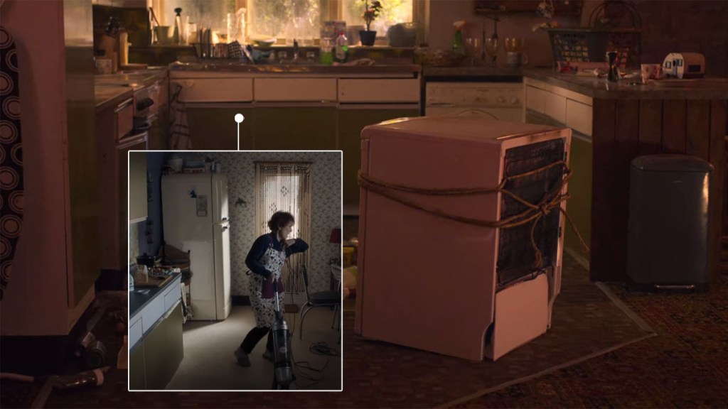 Dracula episode 3 The Dark Compass kitchen Mrs Hudson Sherlock Baker Street