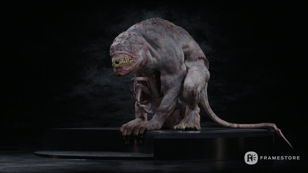 Shoggoth painted sculp - lovecraft country