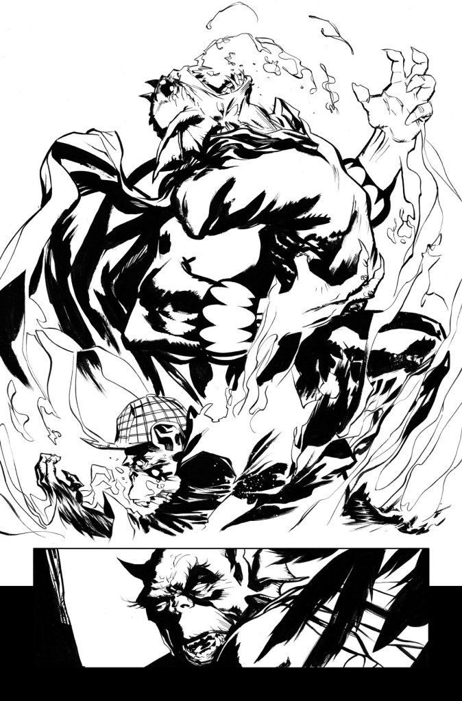 Interior pencils for Future State: Justice League Dark