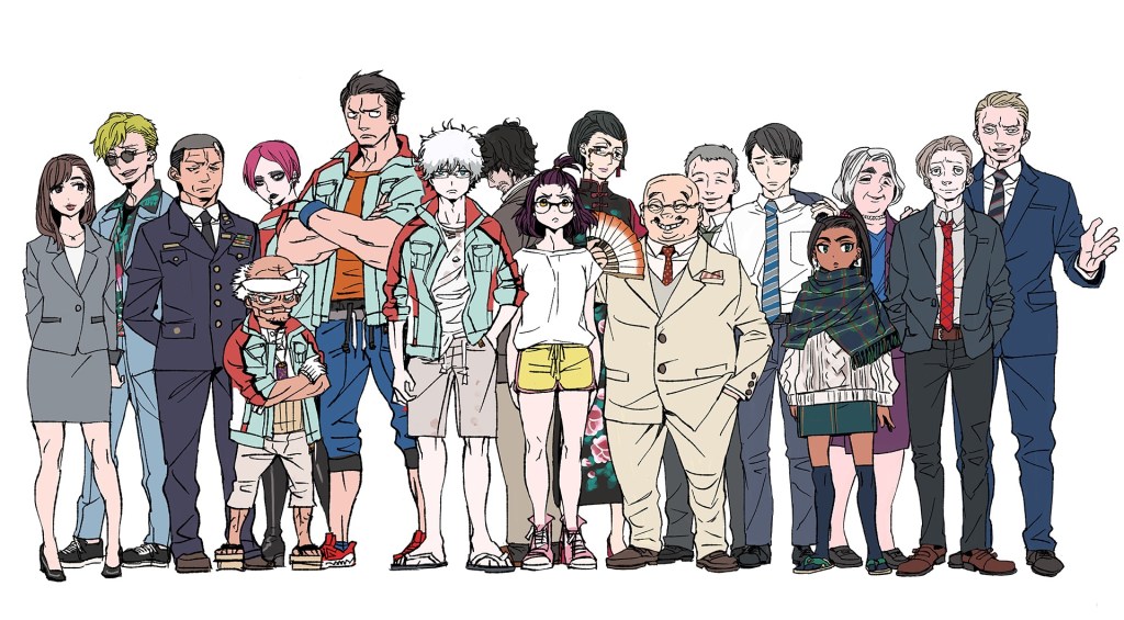 Godzilla: Singular Point Cast and Characters