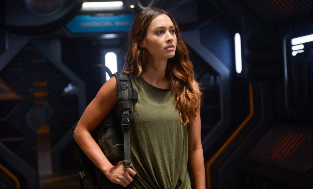 Lindsey Morgan in The 100