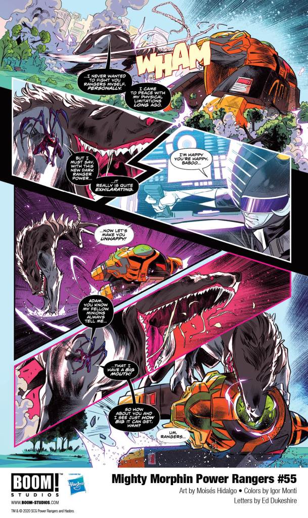 Mighty Morphin Power Rangers #55 page 3
