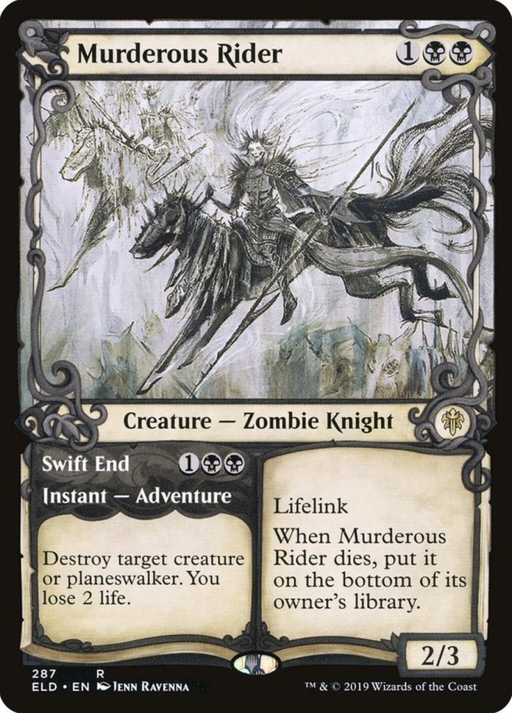 Magic: the Gathering Scariest Cards - Murderous Rider