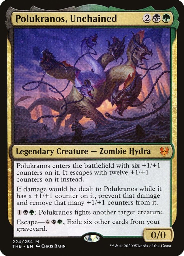 Magic: the Gathering Scariest Cards - Polukranos, Unchained