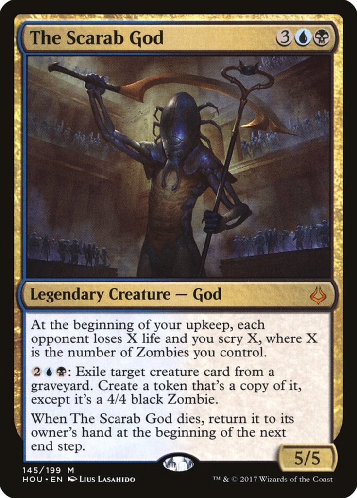 Magic: the Gathering Scariest Cards - The Scarab God