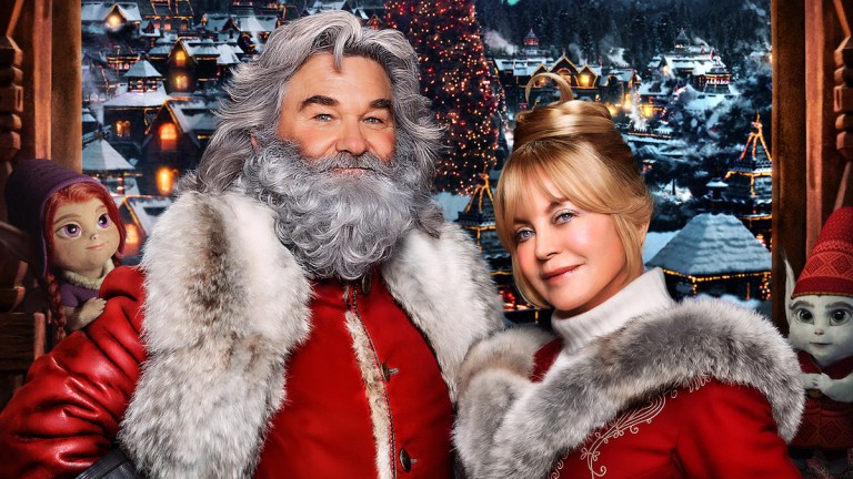 Kurt Russell and Goldie Hawn; The Christmas Chronicles 2 poster