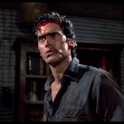 Bruce Campbell as Ash in Evil Dead 2