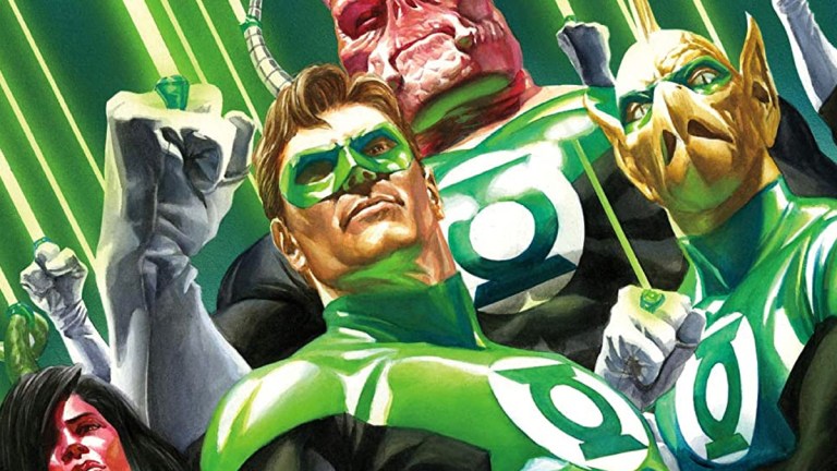 Green Lantern Corps artwork by Alex Ross