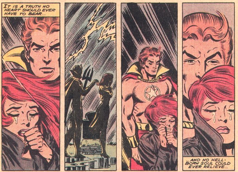 Son of Satan and Hellcat in the Defenders