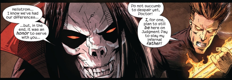 Morbius and Son of Satan in Marvel Zombies 4