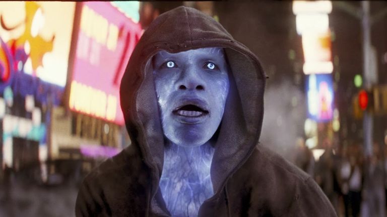 Jamie Foxx as Electro in The Amazing Spider-Man 2