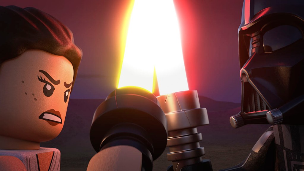 Lego Rey vs Darth Vader