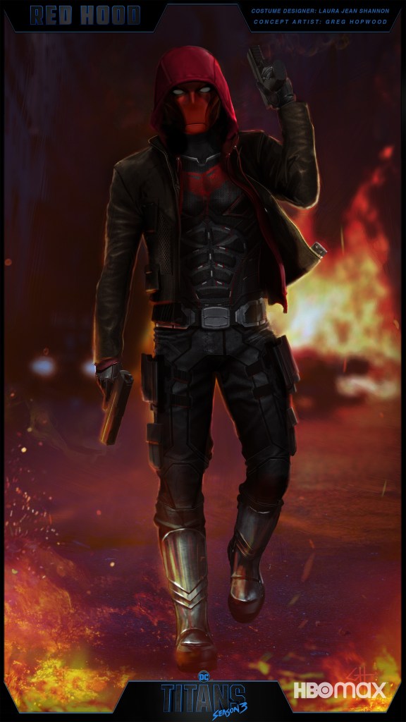 Titans Season 3 Red Hood Concept Art