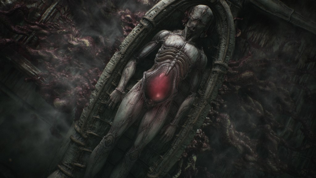 Scorn Armor from the Xbox Series X Trailer
