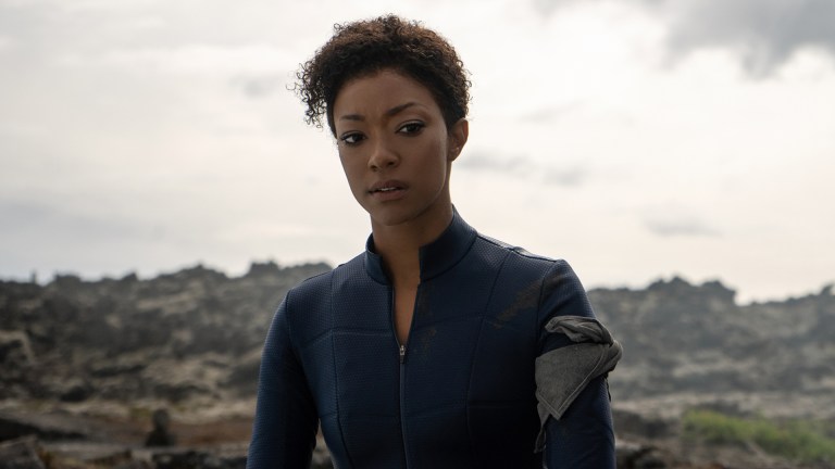 Sonequa Martin-Green as Michael Burnham in Star Trek: Discovery Season 3