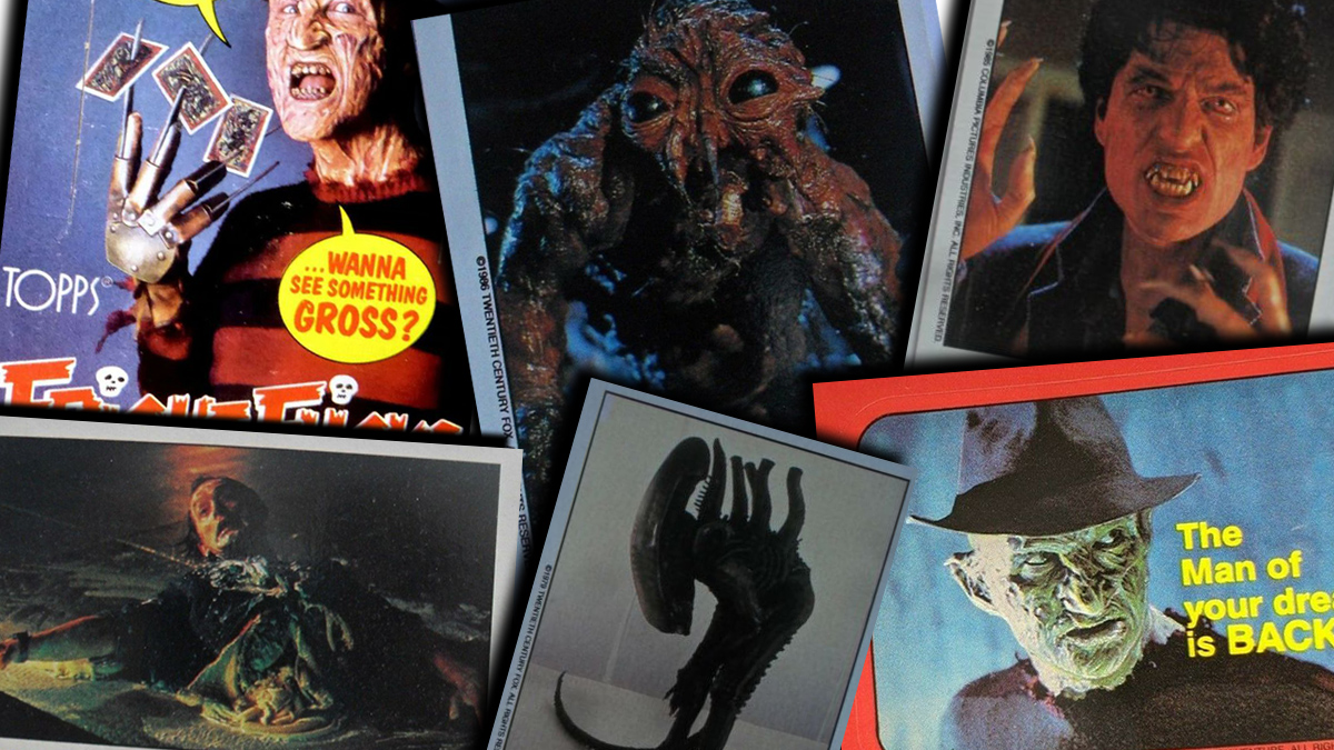 Topps Fright Flicks Horror Cards