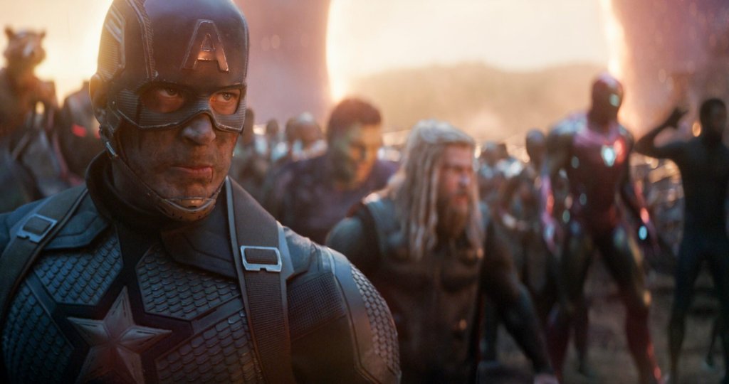 Chris Evans in Avengers: Endgame.