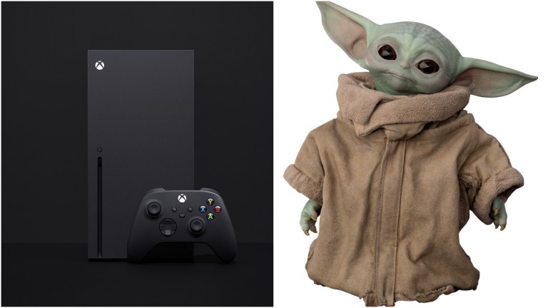 Xbox Series X vs. Baby Yoda