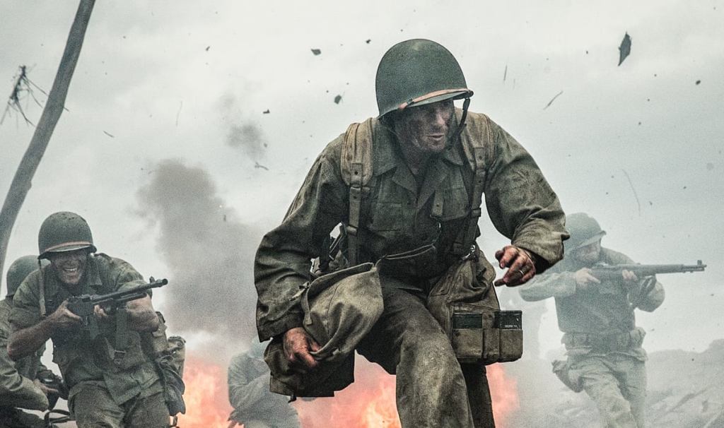 Andrew Garfield in Hacksaw Ridge