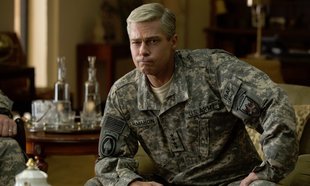 Brad Pitt in War Machine