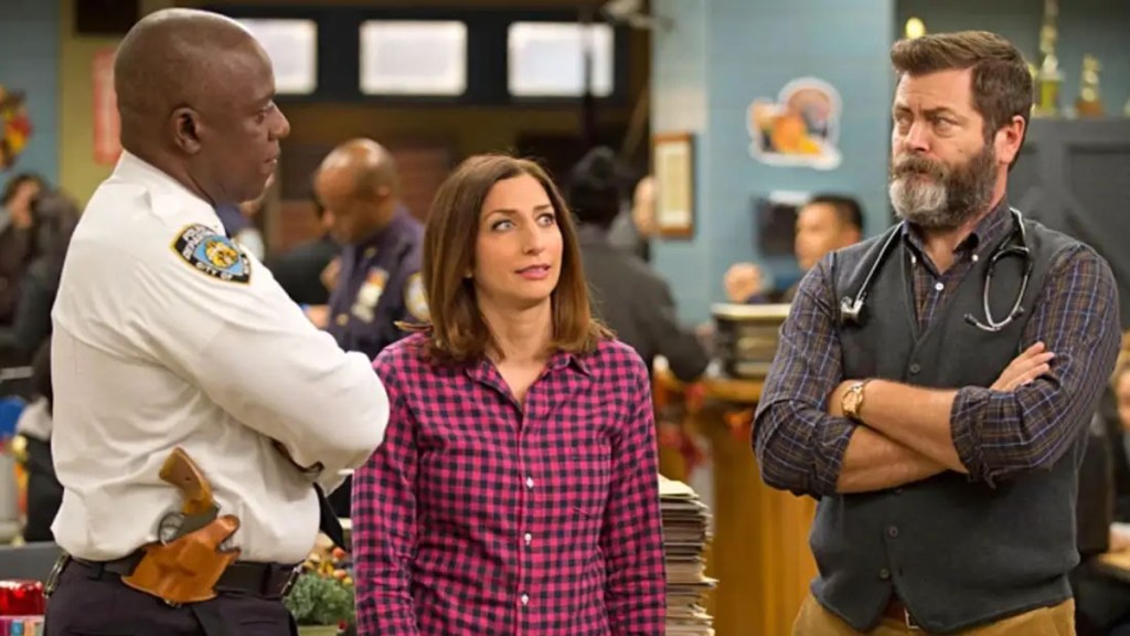 Brooklyn 99 Nick Offerman