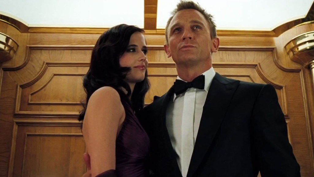 Daniel Craig and Eva Green in Casino Royale