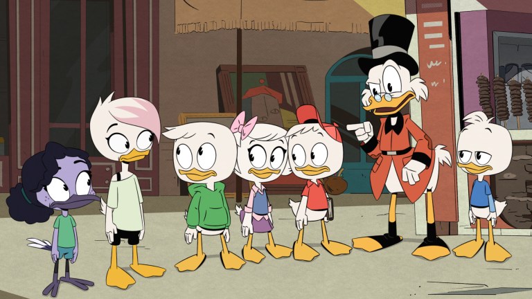 DuckTales Season 3 Episode 14 The Split Sword of Swanstantine