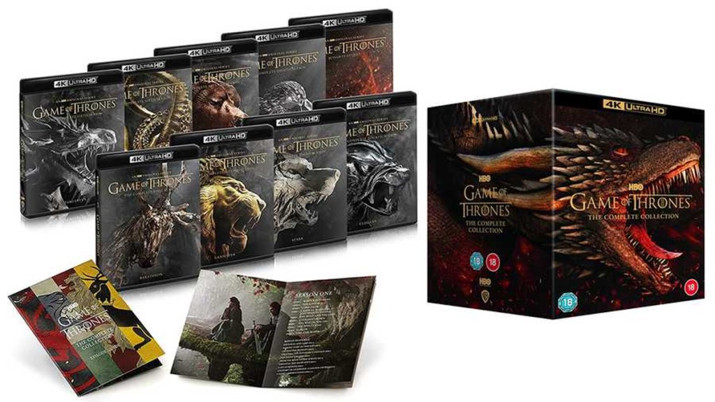 Game of Thrones Ultra-HD 4K Blu-ray box set