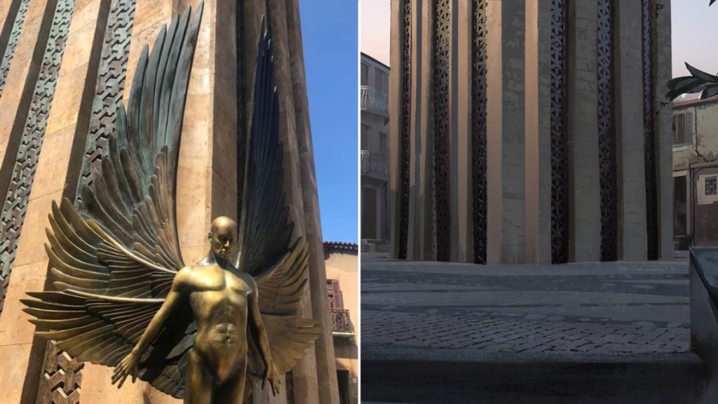 His Dark Materials Tower of Angels concept art