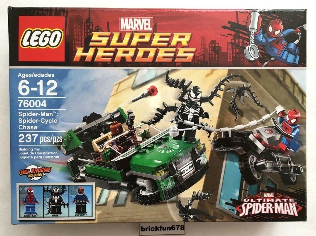 LEGO Marvel: Super Heroes: Spider-Man Spider-Cycle Chase
