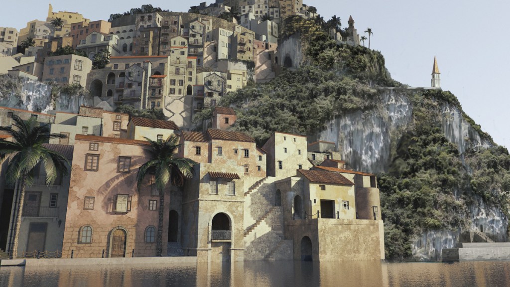 His Dark Materials Cittagazze concept art Painting Practice