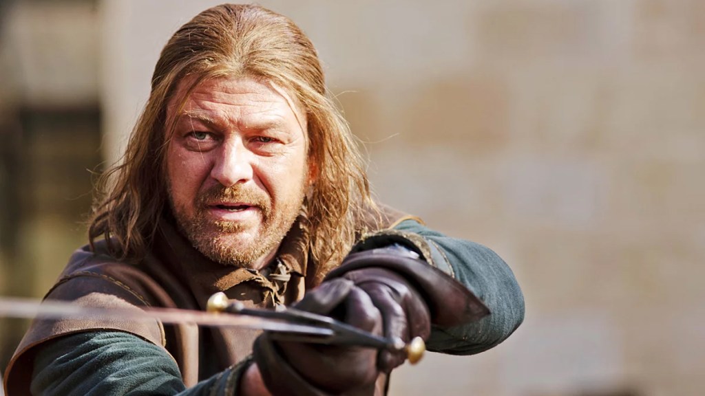 Sean Bean as Ned Stark in Game of Thrones