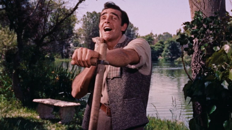 Sean Connery Singing in Darby O'Gill and the Little People