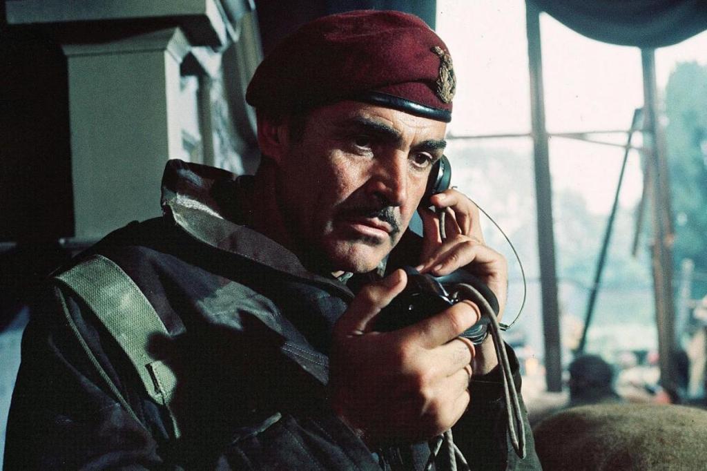 Sean Connery in A Bridge Too Far