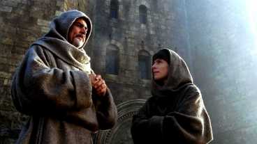Sean Connery and Christian Slater in The Name of the Rose