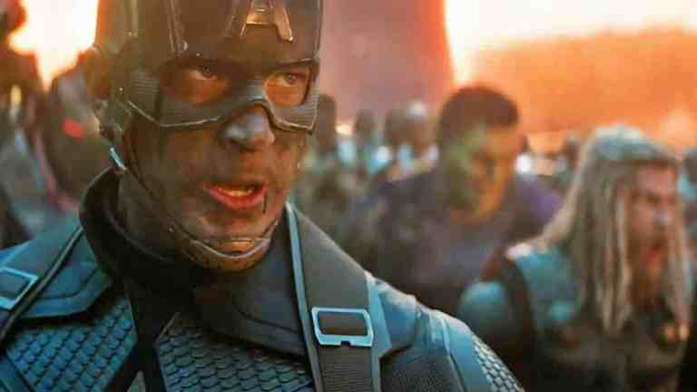 Chris Evans as Steve Rogers in Avengers: Infinity War