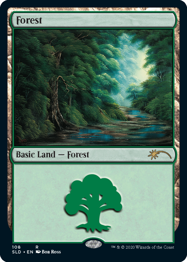 Bob Ross Forest Art 1
