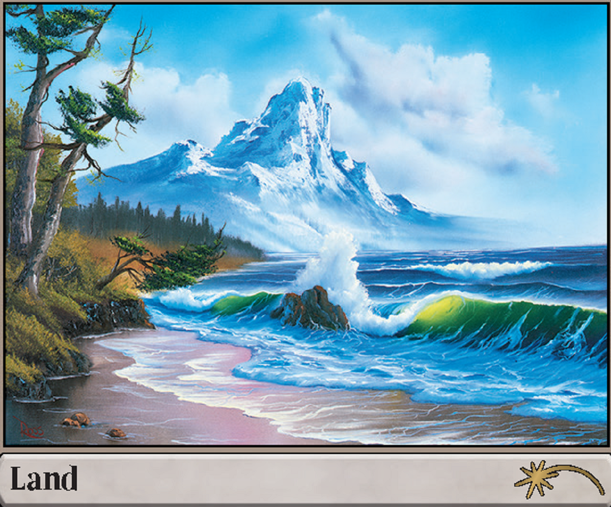 Legendary Painter Bob Ross Makes Flames Death Relaxing With New Magic The Gathering Cards Den Of Geek Legendary Painter Bob Ross Makes Flames Death Relaxing With New Magic The Gathering Cards Den Of Geek