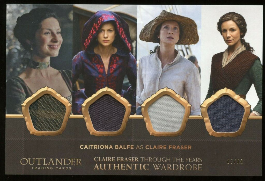 Outlander: Claire Fraser Authentic Wardrobe Card