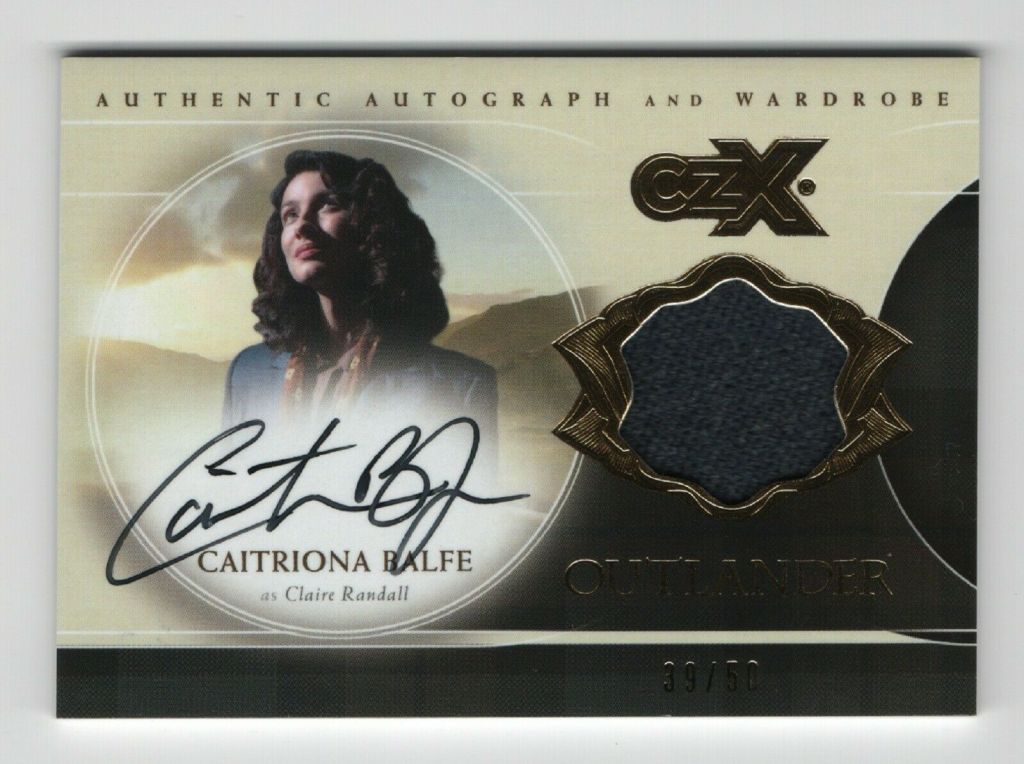Outlander: Autographed Claire Randall Card